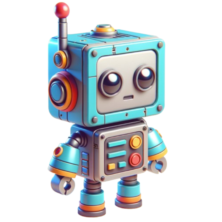 A futuristic robot mech